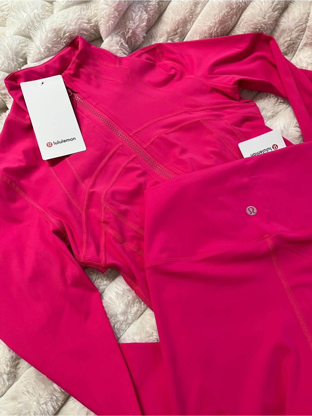lululemon Zip Jacket and shorts Set - Picture 2 of 4